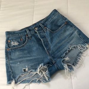 Levi’s 501 denim shorts